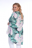 Elegantná tunika plus size AMANDE